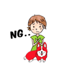 ぴーちゃんのにぎやかな日々（個別スタンプ：6）