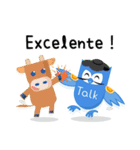 iTalkuTalkビデオでAI英中学習：すばらしい（個別スタンプ：6）