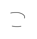 マジちょっときたねぇ字（個別スタンプ：10）