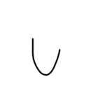 マジちょっときたねぇ字（個別スタンプ：12）