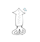 イカ イカ イカ（個別スタンプ：21）