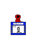 赤色パーカーのスタンプ-2（個別スタンプ：22）