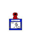 赤色パーカーのスタンプ-2（個別スタンプ：27）