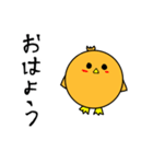 まん丸鳥（個別スタンプ：1）