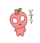 りんごちゃん(津軽弁)（個別スタンプ：27）