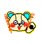 くまったとトリ^^（個別スタンプ：3）