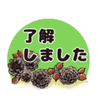 〈秋の毎日〉を楽しく過ごそう（個別スタンプ：4）