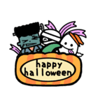 ハロウィンスタンプでメッセージ（個別スタンプ：2）