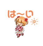 りぼんちゃんとおはなちゃんその3（個別スタンプ：7）