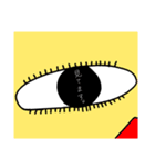開いた口が塞がらなかったり塞がったり（個別スタンプ：19）