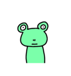 真顔で見つめてくる動物たち（個別スタンプ：2）
