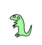 真顔で見つめてくる動物たち（個別スタンプ：5）