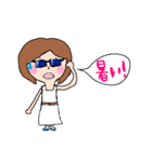 何かと使えそうな女子のスタンプ（個別スタンプ：10）