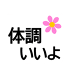 厳選！シニア基本セット★でか字でカワイイ（個別スタンプ：21）