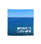 【海と空】お仕事に使えるスタンプ（個別スタンプ：19）