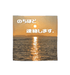 【海と空】お仕事に使えるスタンプ（個別スタンプ：23）