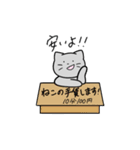 不憫なねこ（個別スタンプ：5）