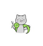 不憫なねこ（個別スタンプ：16）
