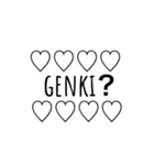 LINEでよく使う言葉寄せ集め（個別スタンプ：25）