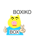 箱豚スタンプーBOXPIG（個別スタンプ：4）