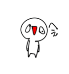 少し煽ってくるスタンプ白いアホ(多分1)（個別スタンプ：27）