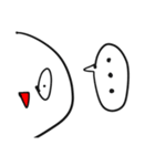 少し煽ってくるスタンプ白いアホ(多分1)（個別スタンプ：38）