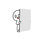 少し煽ってくるスタンプ白いアホ(多分1)（個別スタンプ：39）