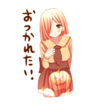 ハロウィン少女（博多弁）（個別スタンプ：12）