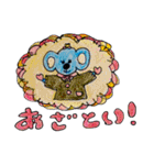 ぽんこつanimals【令和学生専用ver】（個別スタンプ：3）