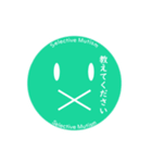 かんもくロゴマーク（場面緘黙啓発）（個別スタンプ：28）