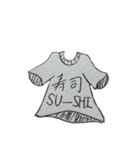 外国の方が着てそうなTシャツスタンプ（個別スタンプ：5）