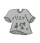 外国の方が着てそうなTシャツスタンプ（個別スタンプ：7）
