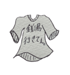外国の方が着てそうなTシャツスタンプ（個別スタンプ：8）
