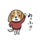 きゃば太くん【犬語】（個別スタンプ：4）