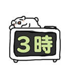 大きな文字で読みやすい！ゆるくま（個別スタンプ：29）