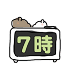 大きな文字で読みやすい！ゆるくま（個別スタンプ：33）