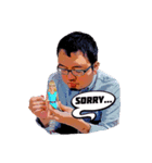 Saito san stickers（個別スタンプ：7）