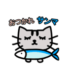 ダジャレ・死語 日常会話 ねこたち（個別スタンプ：6）