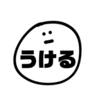 すんとしてる顔文字2（個別スタンプ：15）