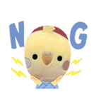 インコのぴぃちゃんのインコ（個別スタンプ：12）