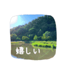【田舎の風景】日常会話ことば（個別スタンプ：16）
