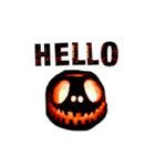 ハロウィン！ジャックオランタンスタンプ（個別スタンプ：6）