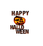 ハロウィン！ジャックオランタンスタンプ（個別スタンプ：10）