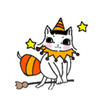 ゴーヤさんとミーヤさん【Halloween】（個別スタンプ：1）