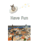 旅猫【BIG Stickers】English ver.（個別スタンプ：16）