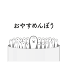 めんぼう君の隣にはいつも爪楊枝くんが必要（個別スタンプ：4）