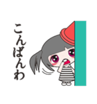 シュール系女子もに。（個別スタンプ：7）