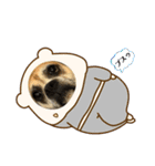 ぶさかわボクサーの麦ちゃん（個別スタンプ：7）