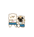 ぶさかわボクサーの麦ちゃん（個別スタンプ：20）