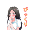 可愛い少女  vol.1（個別スタンプ：16）